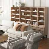 Sullivan Modular Triple Bookcase File